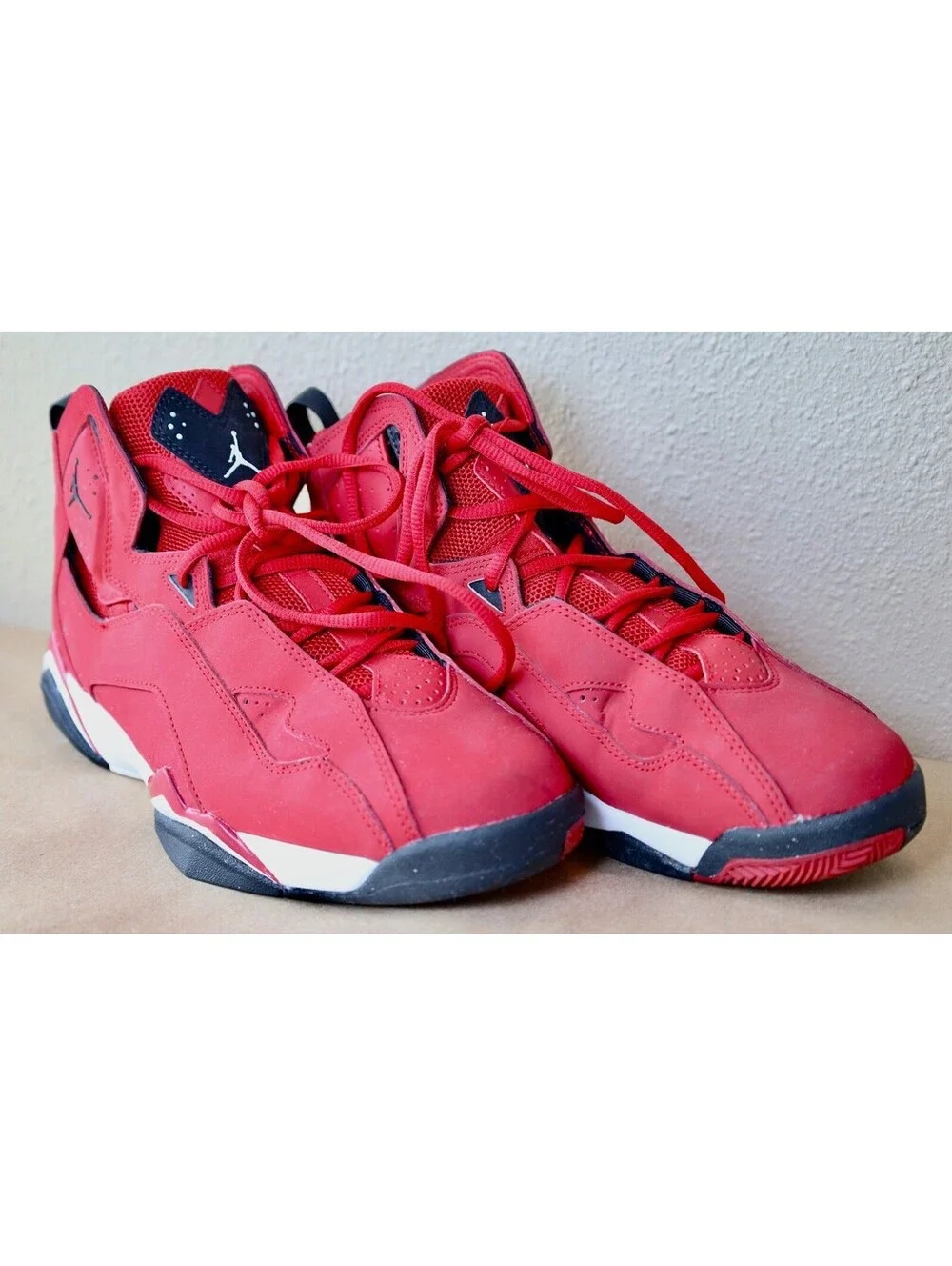 Size 9 - Air Jordan True Flight Red Mens With Box